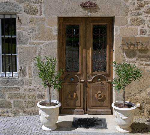 Domaine du Vidal - La porte d'entre´e-galerie