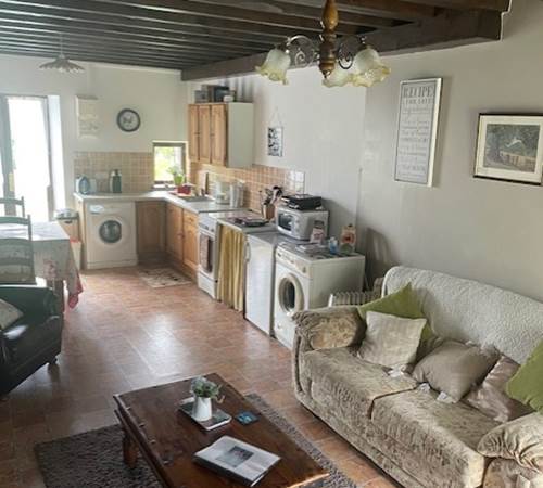 Living room in Water Lilies-galerie