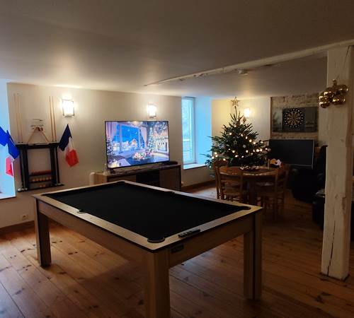 Salle à Noël