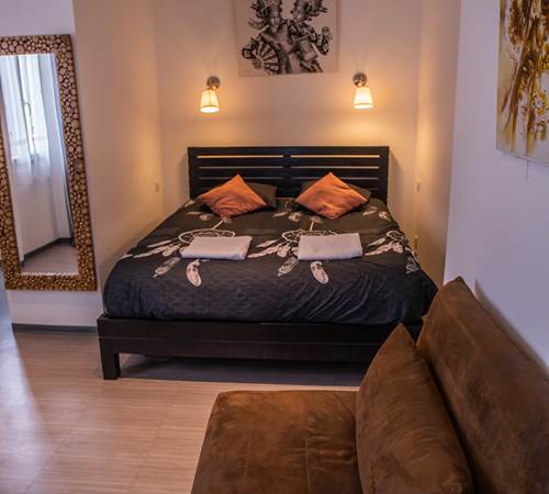 Chambre 1 Lit et canape´-galerie