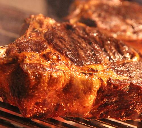 Côte de boeuf maturée Hôtel Le Ranch des Lacs 87120-galerie