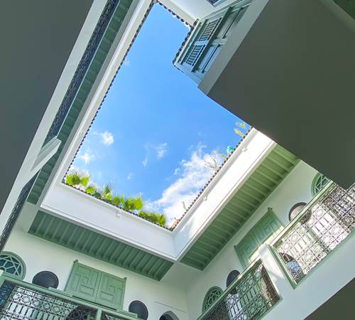 Vue sur le ciel