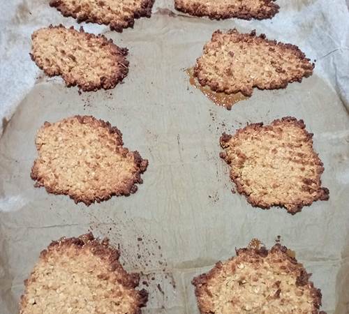 Cookies à la noix de coco miel