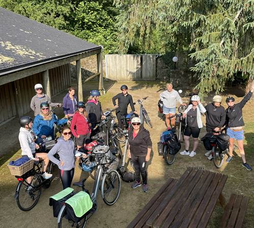 Accueil vélo-galerie