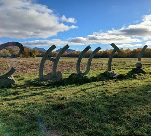 Sculpture "chut"  de Thierry Courtadon-galerie