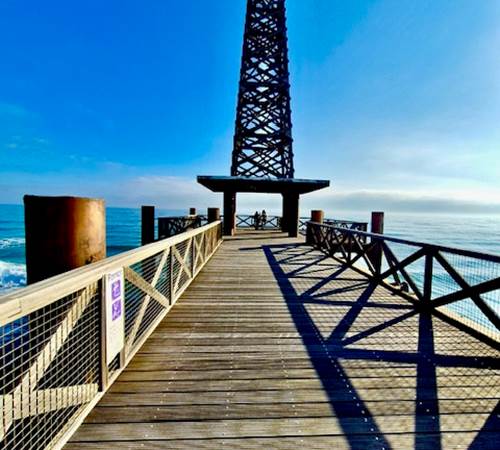 Ponton d’accès direct à la plage à Port Leucate-galerie