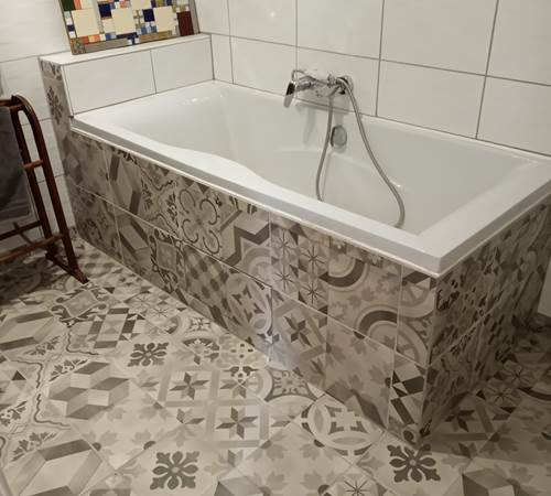 baignoire de la Suite byzance-galerie