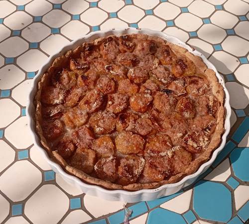 Tarte à la prune