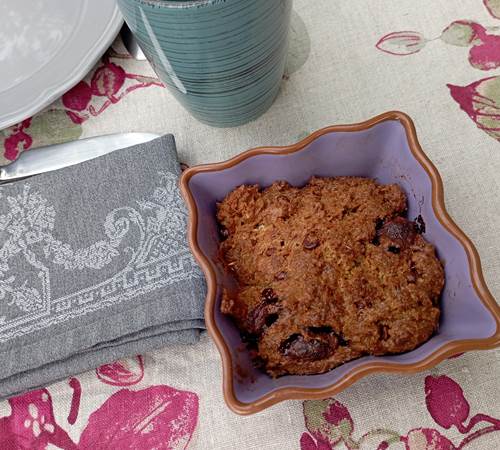 Cake aux pépites de chocolat noix de coco
