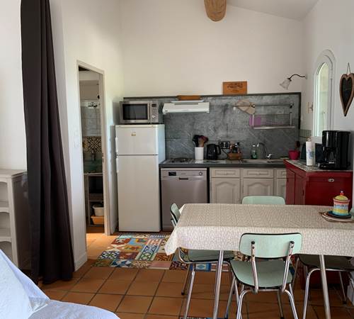 Gîte Le Couchant - La Cuisine-galerie