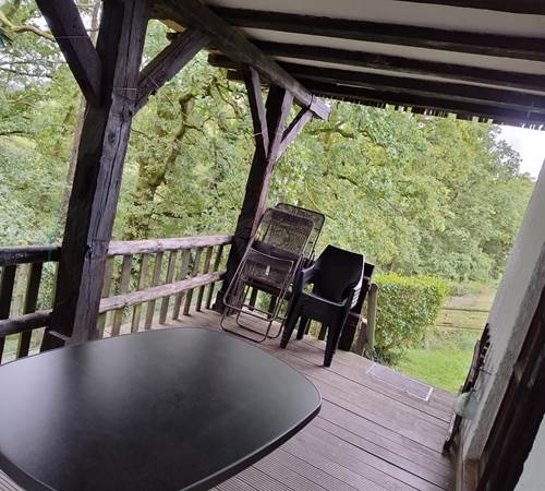 Terrasse couverte