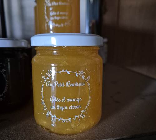 Gelée d'orange au thym citron