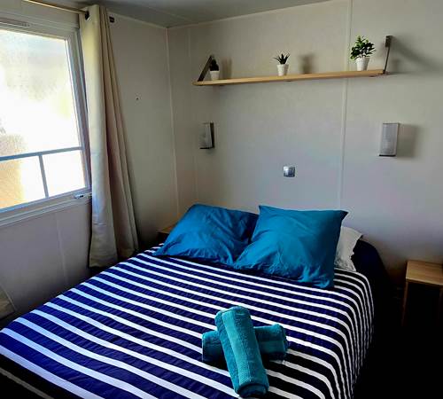 mobilhome chambre-galerie