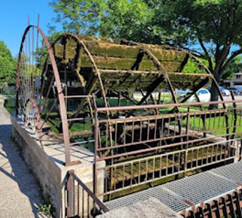 Roue vers le portalet