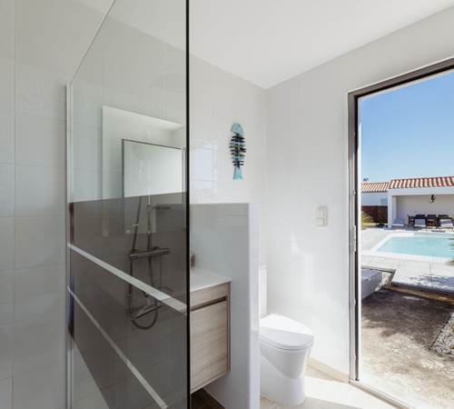 Villa Tikaz - salle de bain douche et wc