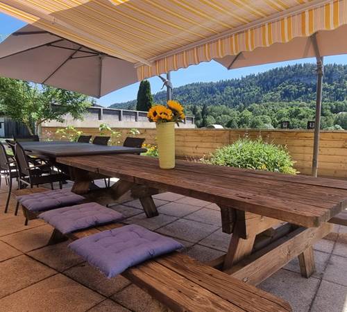 terrasse vu montagne-galerie