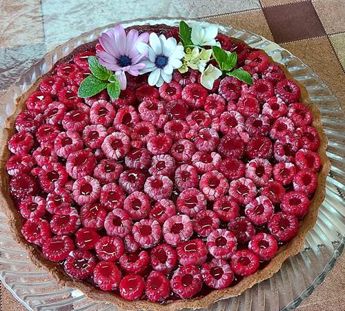 Pie de Frambuesa