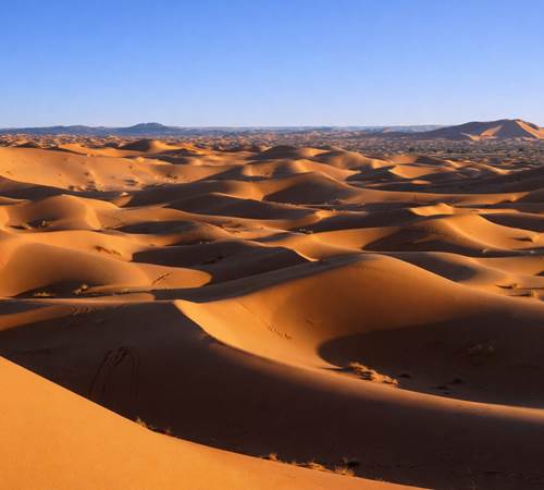 Les dunes de l'erg Chebbi