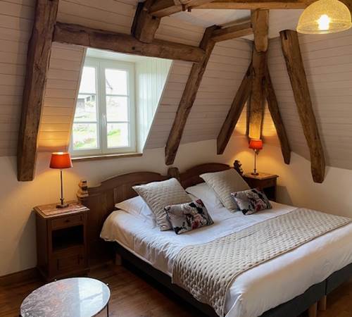 Chambre René - Le lit King-galerie