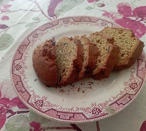 Cake graines de courge, sésame et amandes
