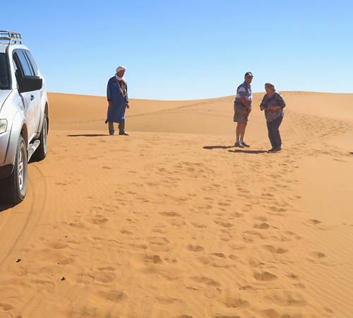 4x4 dans les dunes