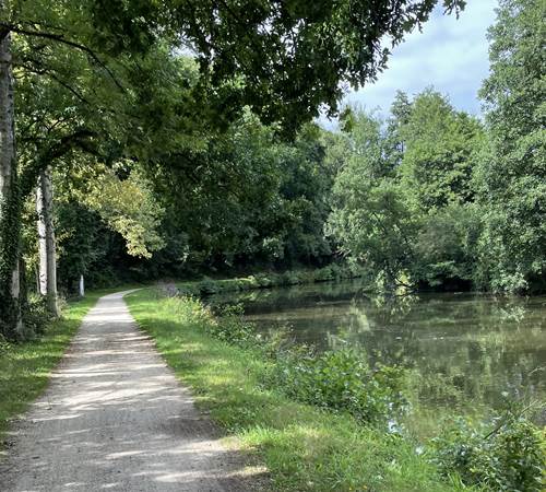 canal d'Ille et Rance, chemin de halage, voie verte en vélo