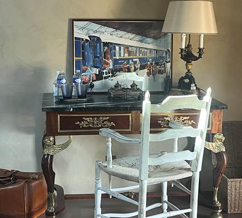 Notre bureau empire dans la notre chambre luxe en Provence - Vaucluse-galerie