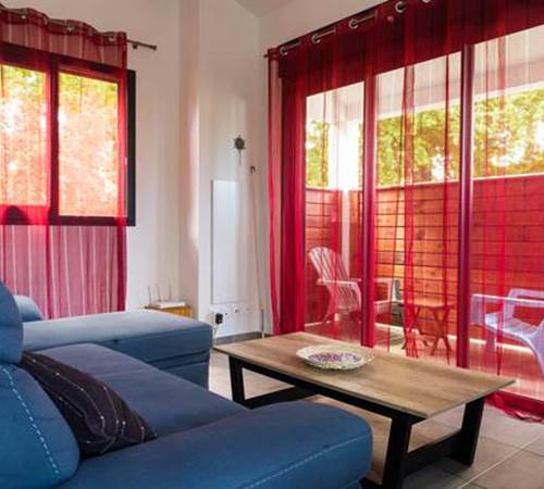 Salon vue sur balcon