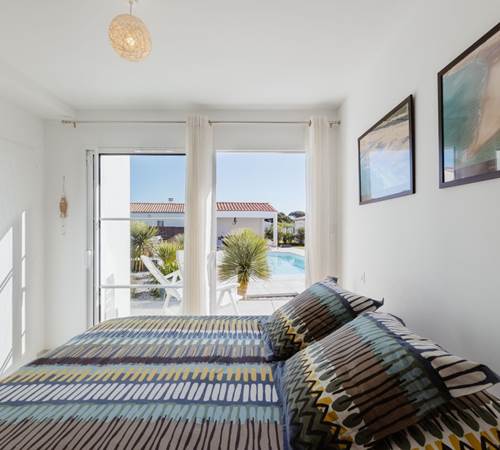 Villa Tikaz Suite parentale lumineuse avec salle d’eau privative