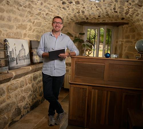 Domaine du Vidal - Le bureau dans la Souillarde-galerie