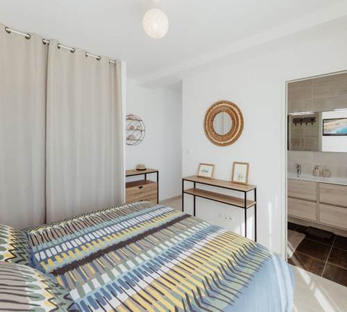 Villa Tikaz Suite parentale lumineuse avec salle d’eau privative