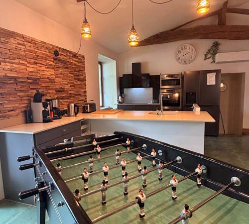 Baby-foot de bistrot