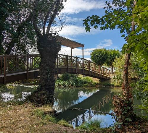 la promenade à faire de la maison en bord de Seugne-photo-page