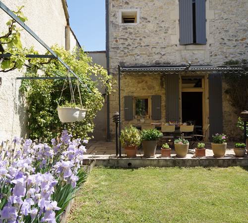 Maison en Provence de charme  - Terrasse - Lapalud - Vaucluse-galerie