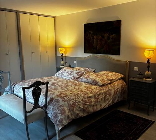 Linge de lit toile de Jouy-galerie