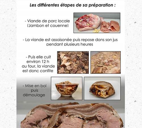 La préparation du Jambon de Tonneins, par Mr Zélie