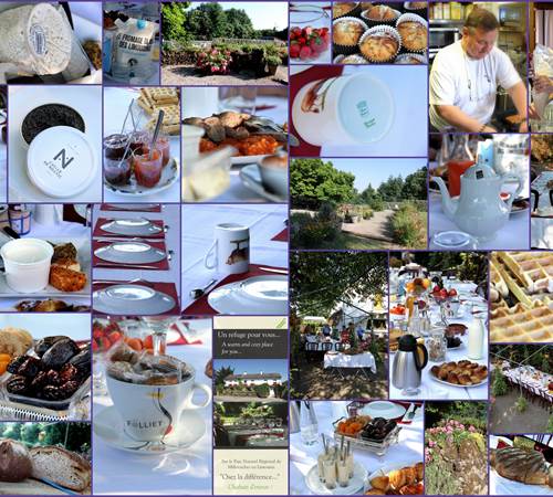 montage petit déjeuner gourmand - brunch en terrasse au Ranch des Lacs photo de B-photo-page
