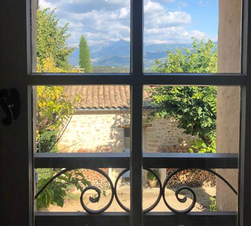 La vue de la chambre-galerie