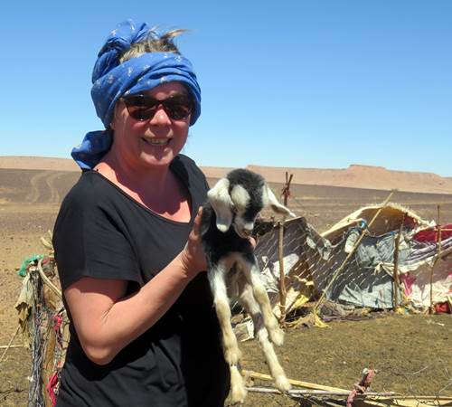 Dans un campement nomade