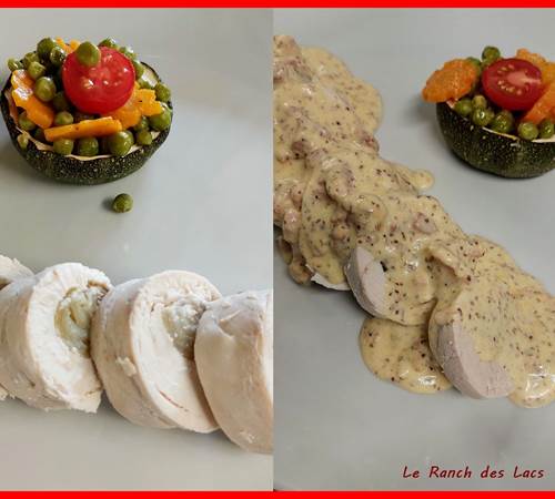 Coucou de Malines sauce moutarde à l'ancienne Le Ranch des Lacs restaurant Limoges-photo-page