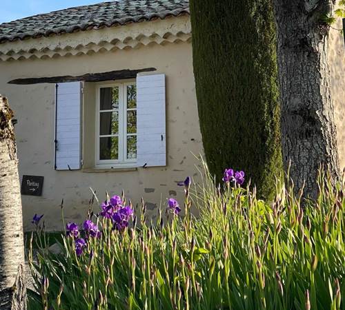 Extérieur du gîte-galerie