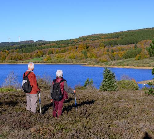 Randonnée autour du lac de Vesole