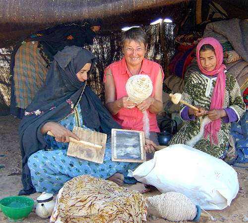 Dans un campement nomade