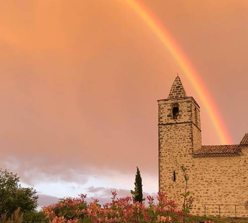L'église romane du Vieil Aiglun-photo-page