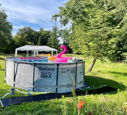 5m heated pool in the extensive gardens-galerie