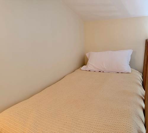 Lit en mezzanine de la chambre triple-galerie