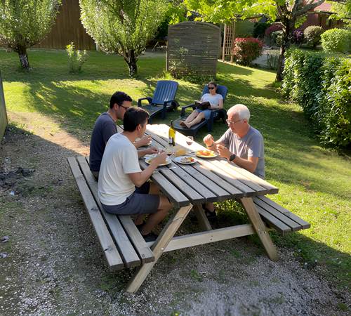 Repas en extérieur