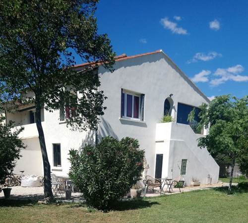 facade de la maison-galerie