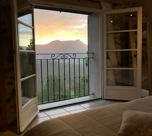 La chambre double avec vue vers les Alpes-galerie