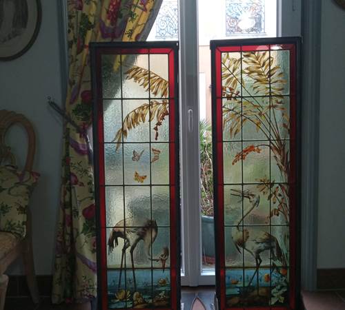 détail de la décoration dans le salon des hôtes-photo-page